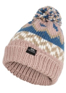 2058 unisex dziergany beanie z pomponem i podszewką z polaru.