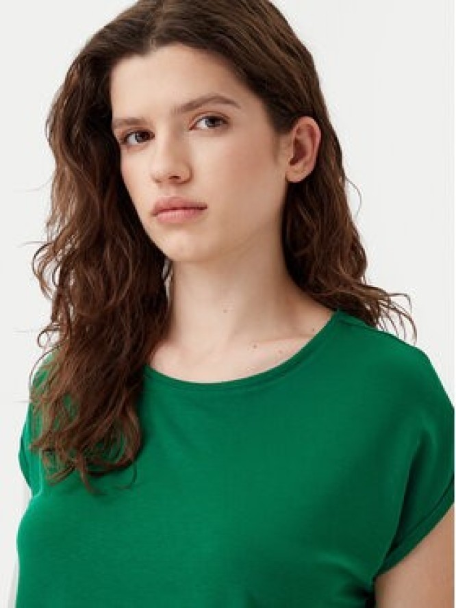 Vero Moda T-Shirt Ava 10284468 Zielony Regular Fit