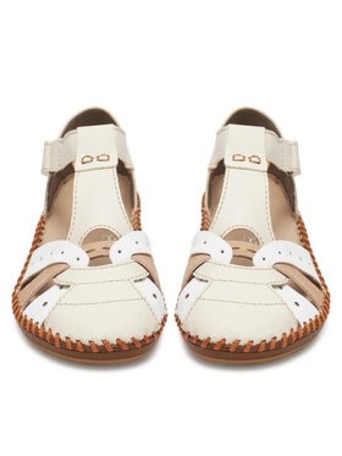 Rieker Sandały M1655-61 Beżowy