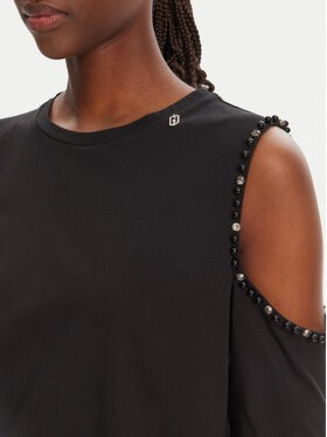 Liu Jo Bluzka WA5183 JS923 Czarny Regular Fit