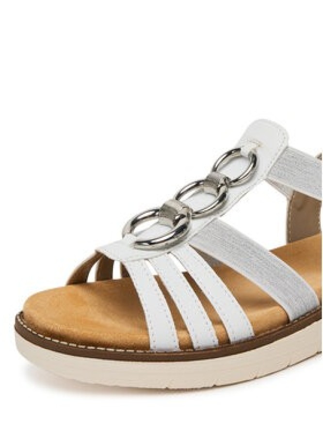 Remonte Sandały D2073-80 Biały