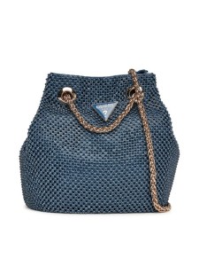 Guess Torebka Zalina Mini HWRP93 50750 Granatowy