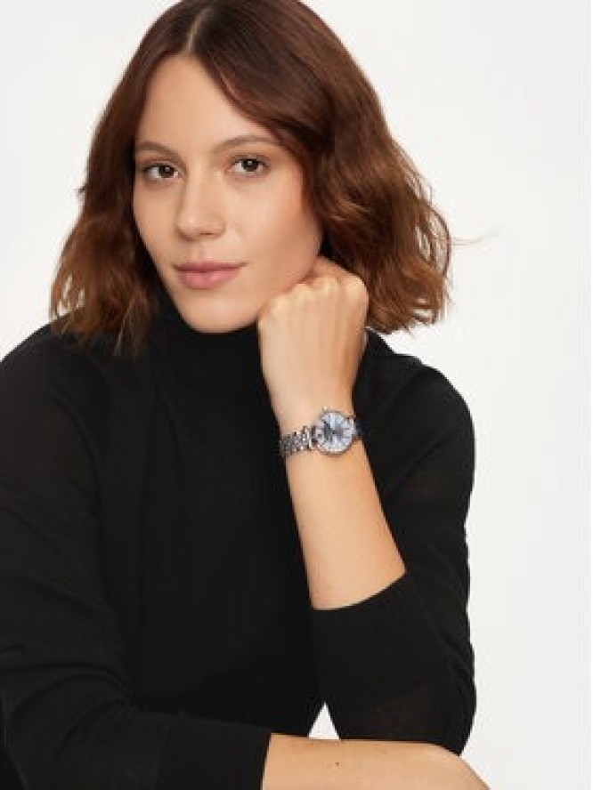 Emporio Armani Zegarek Gianni T-Bar AR11594 Srebrny