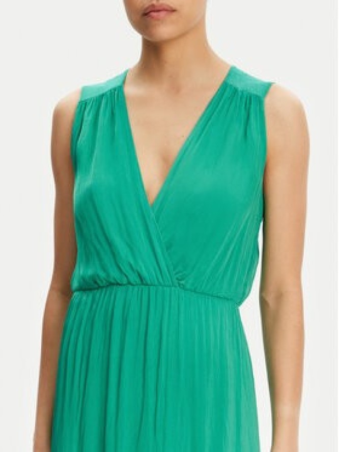 Haveone Sukienka letnia AFF-N005 Zielony Loose Fit