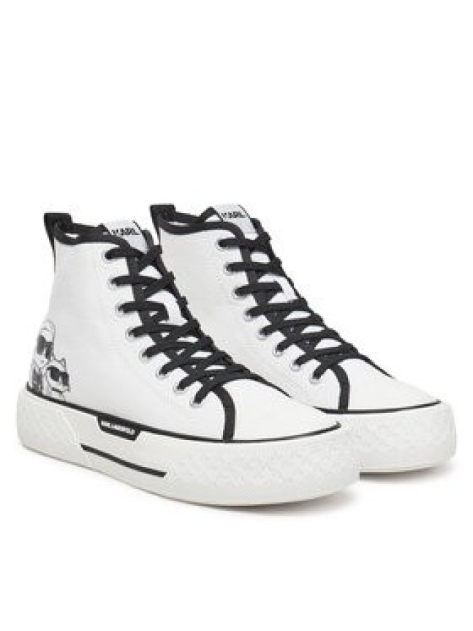 KARL LAGERFELD Trampki KL60654T Biały