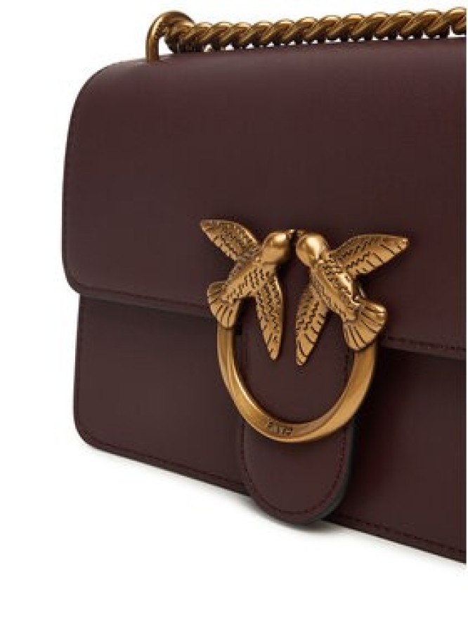 PINKO Torebka Love One Mini Dc Al 25-26 PLTT 100074 A0F1 Bordowy