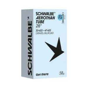 Aerothan Tube (SCV17-AE) - Gravel / All Road - 28'' (33/47-622) - Clik Valve