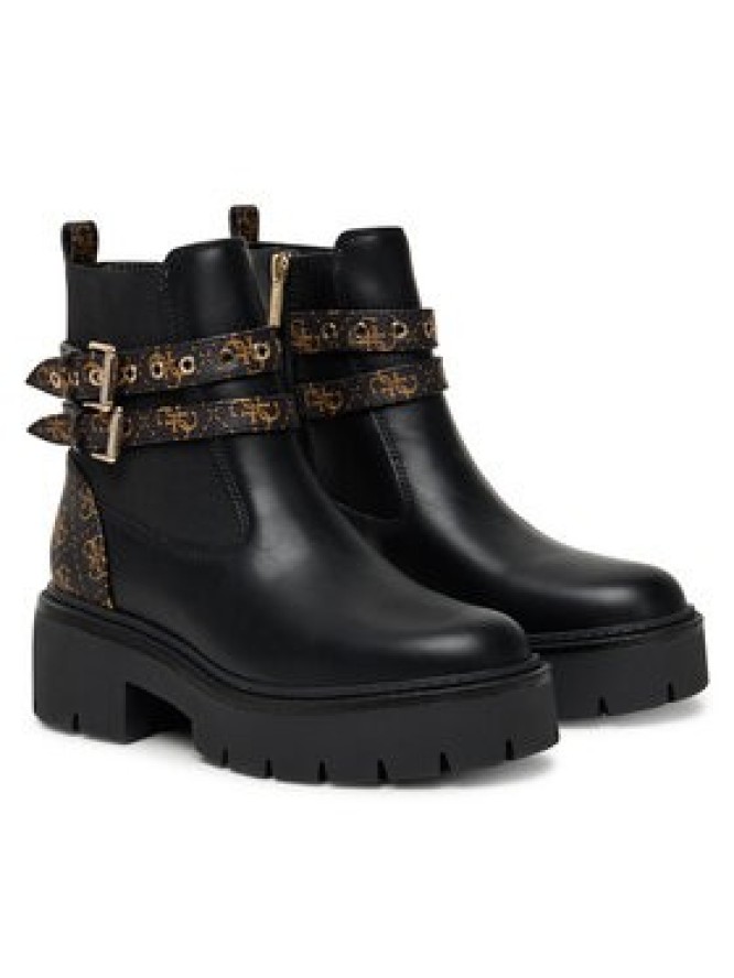 Guess Botki FLTSDR FAL10 Czarny