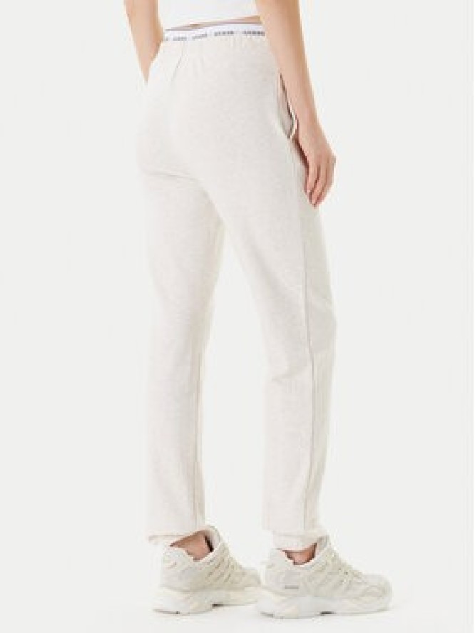 Guess Spodnie dresowe O5RB01 KCO31 Beżowy Regular Fit