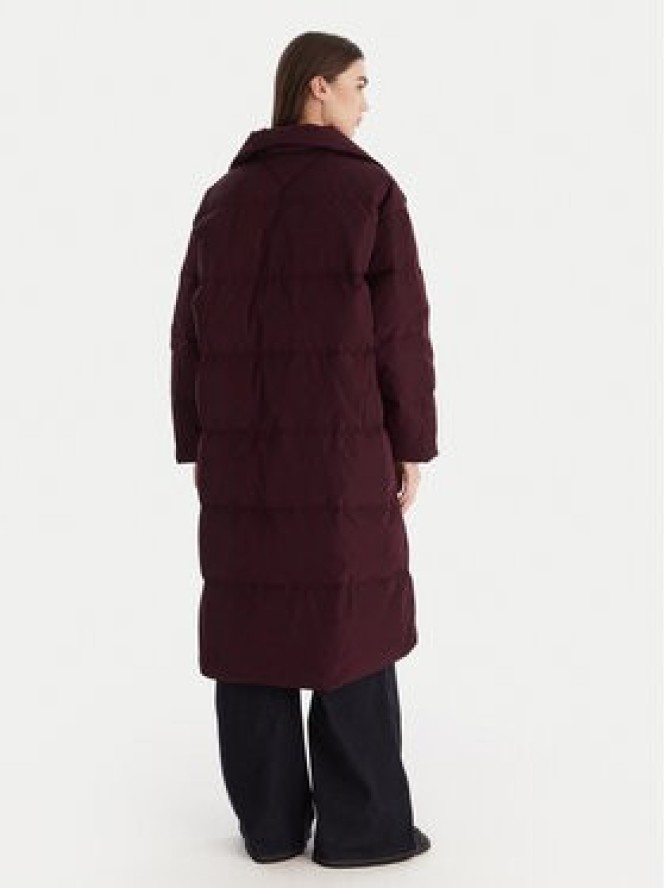Tommy Hilfiger Kurtka puchowa WW0WW47279 Bordowy Relaxed Fit