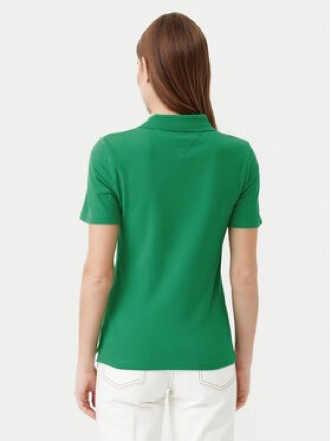 Tommy Hilfiger Polo 1985 WW0WW43225 Zielony Slim Fit