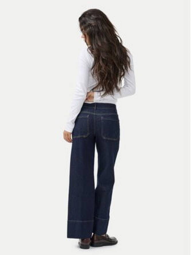 ONLY Jeansy Onlmadison 15370485 Niebieski Wide Leg