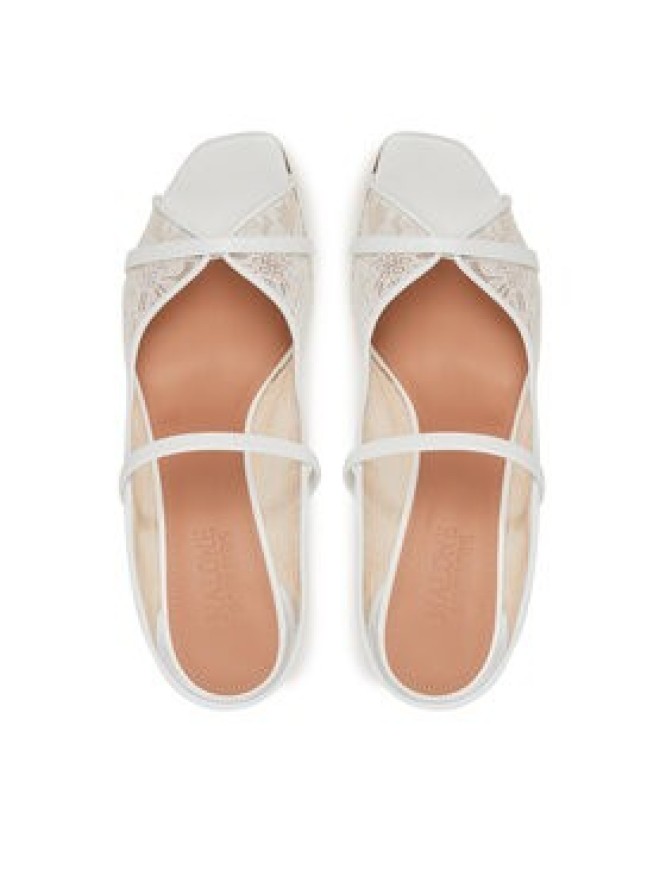 MALONE SOULIERS Klapki Noah 70-10 Biały