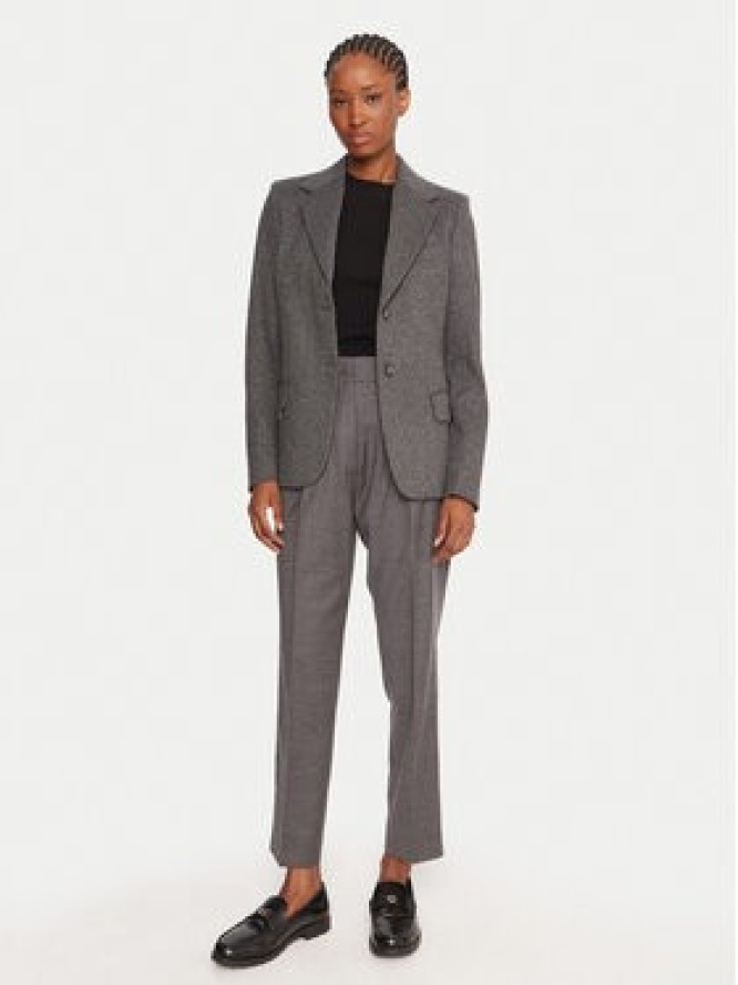 Weekend Max Mara Spodnie materiałowe Caldaia 2525136152 Szary Regular Fit