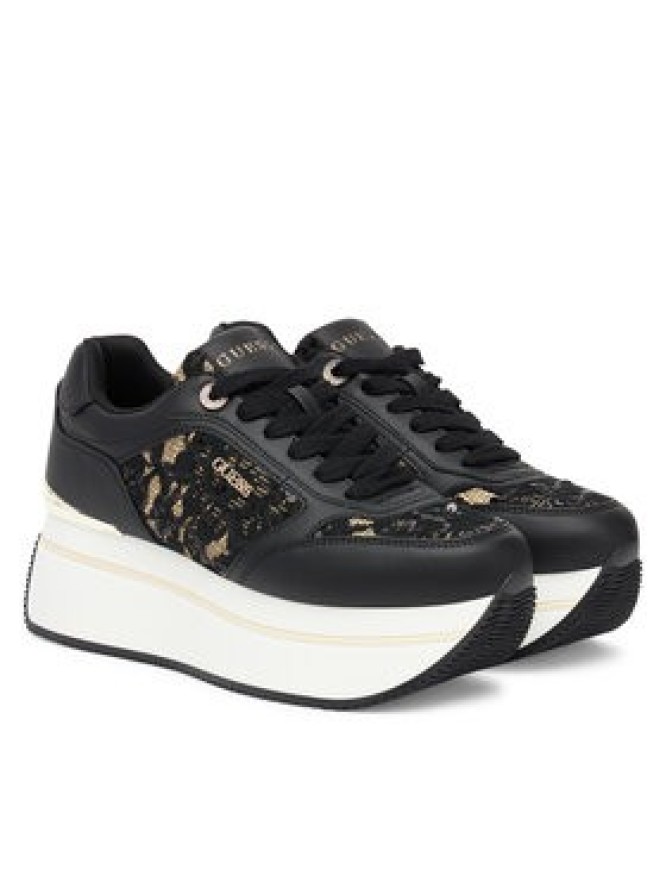 Guess Sneakersy FLTCM8 ELE12 Czarny