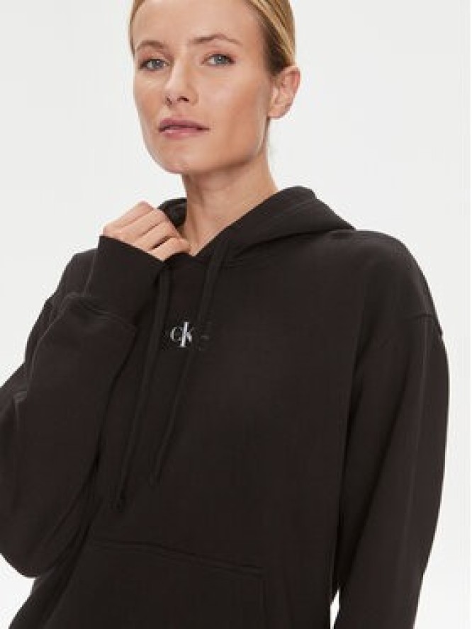 Calvin Klein Jeans Bluza J20J222539 Czarny Oversize