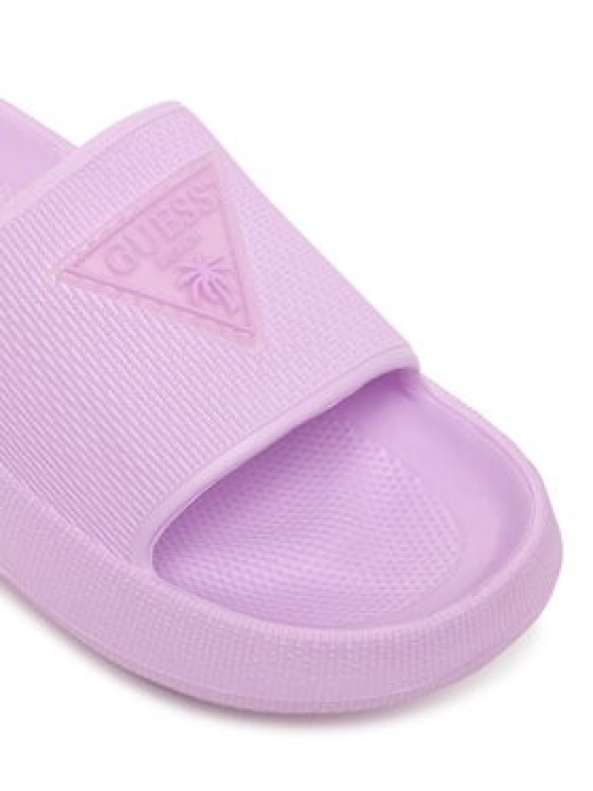 Guess Klapki E6GZ19 WG5X0 Fioletowy jasny