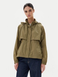 Tommy Hilfiger Wiatrówka WW0WW46444 Khaki Relaxed Fit