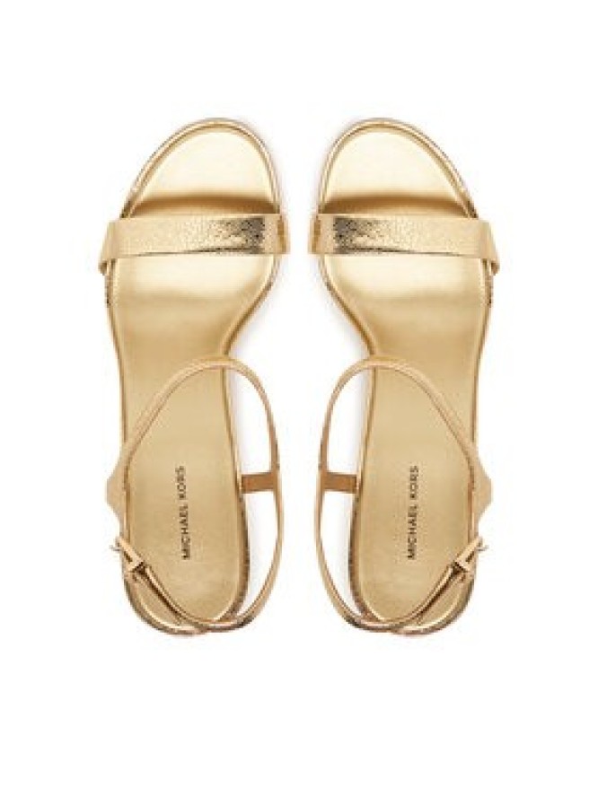 MICHAEL Michael Kors Sandały Ivy High 40S6IVHS1M Złoty