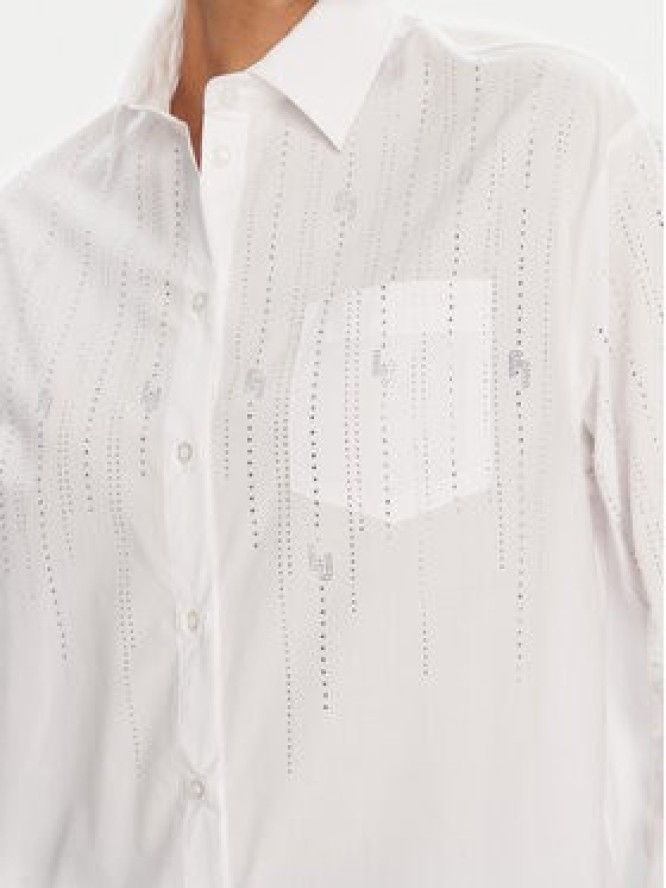 Liu Jo Koszula UF5240 T039A Biały Regular Fit