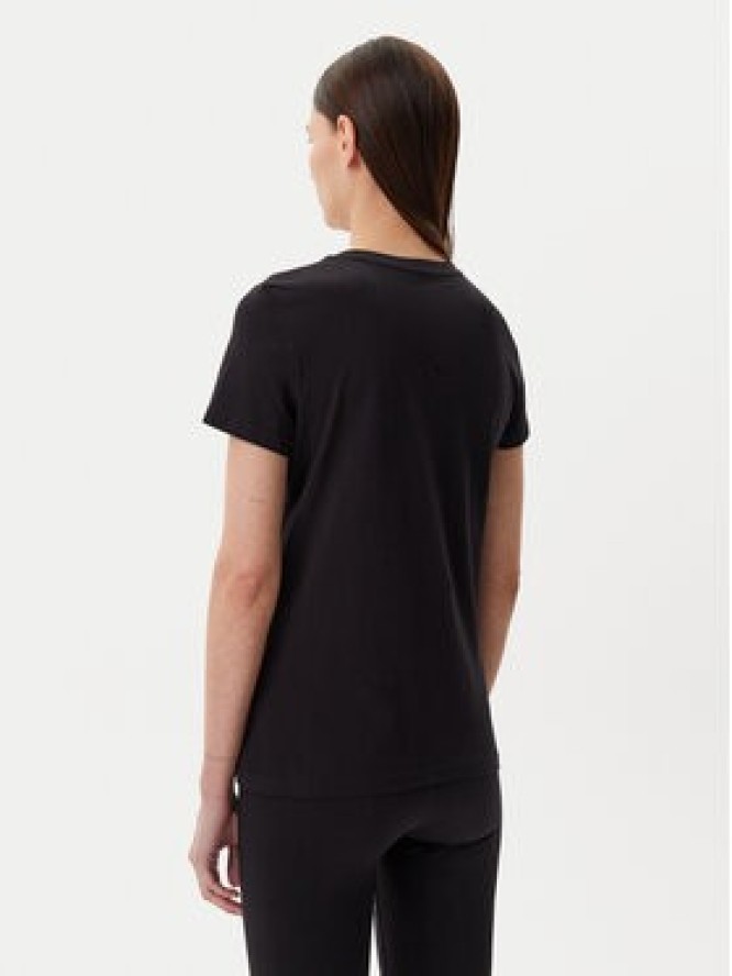 Puma T-Shirt Essentials Metallic 684995 Czarny Regular Fit