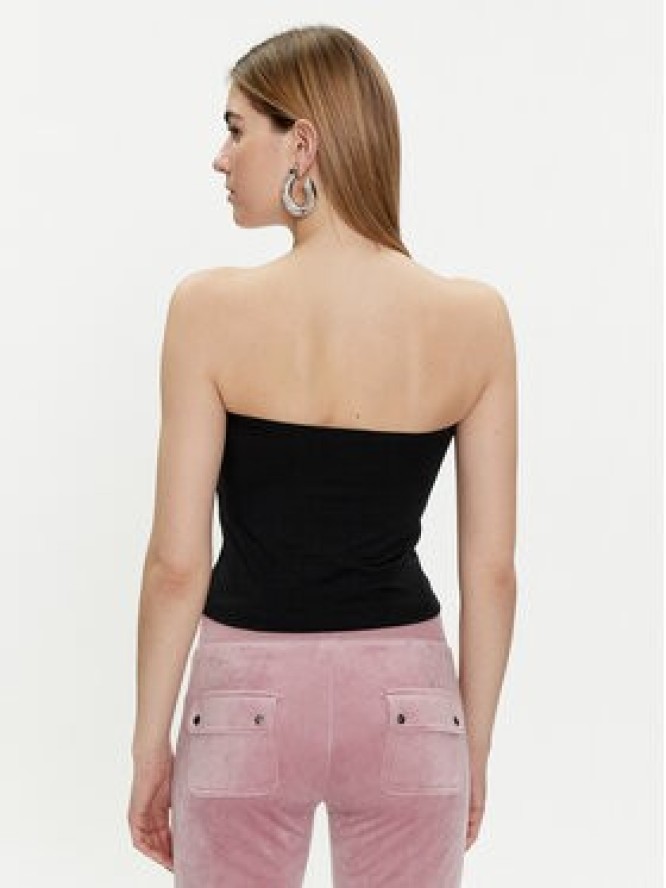 Juicy Couture Top Babey JCWCT23310 Czarny Slim Fit
