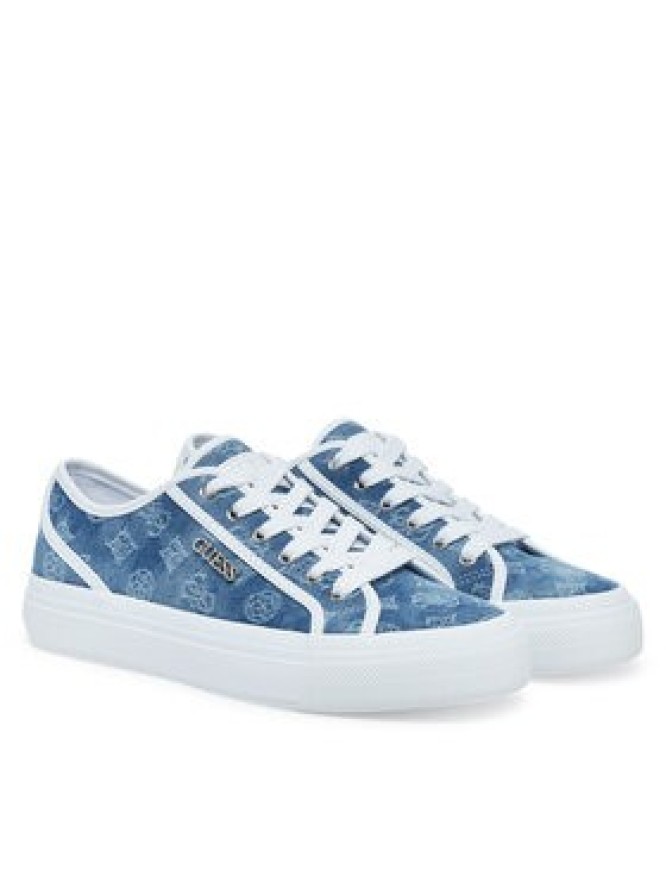 Guess Sneakersy FLJJX7 FAL12 Niebieski