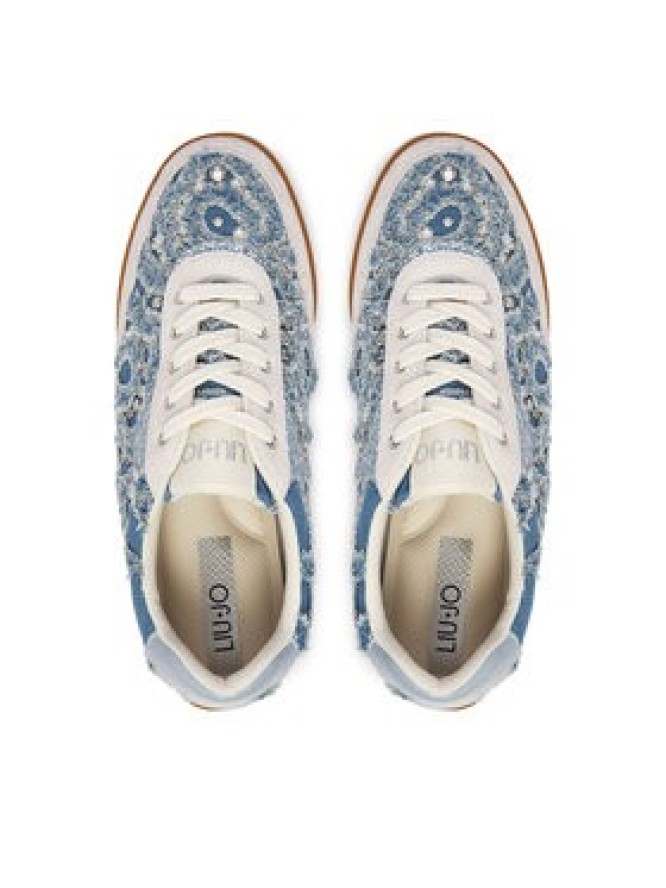 Liu Jo Sneakersy Lewis 04 BA6093 TX543 Niebieski