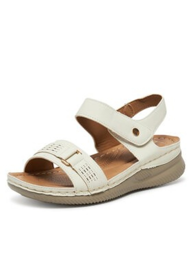 Clara Barson Sandały WYL05010-09 Écru