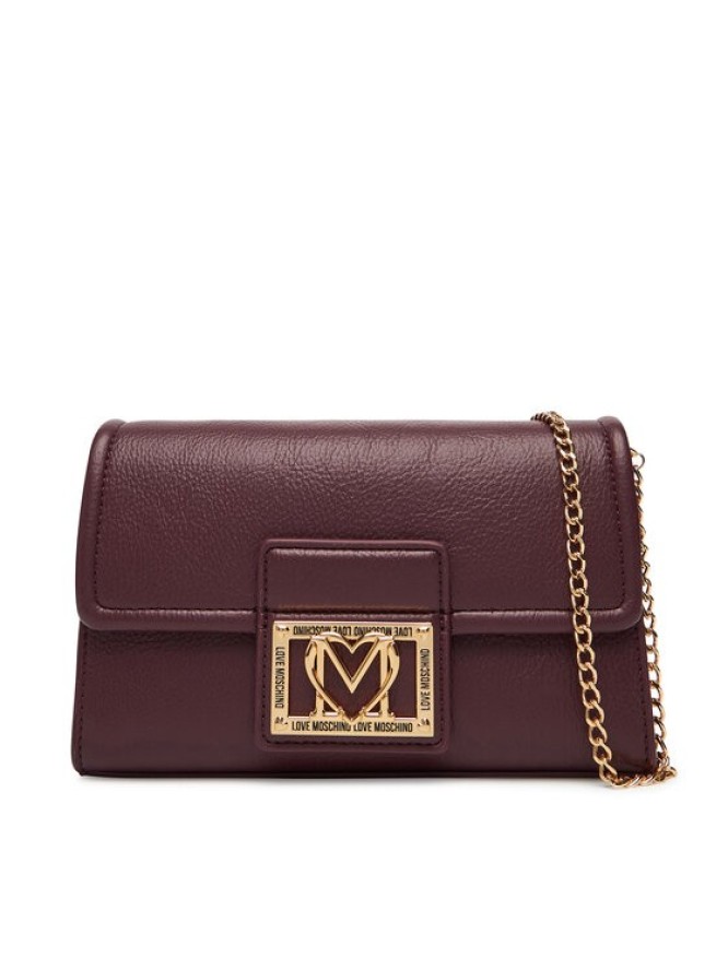 LOVE MOSCHINO Torebka JC4093PP1NLI0552 Bordowy