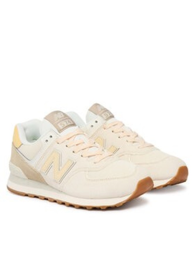 New Balance Sneakersy W574VA Kremowy