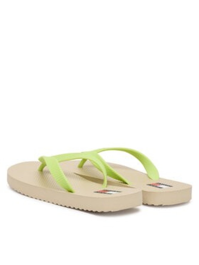 Tommy Jeans Japonki Tjw Logo Summer Sandal EN0EN02979 Żółty