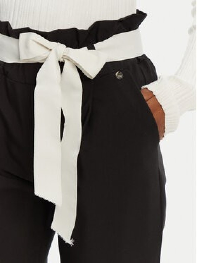 Rinascimento Spodnie materiałowe CFC0122382003 Czarny Regular Fit