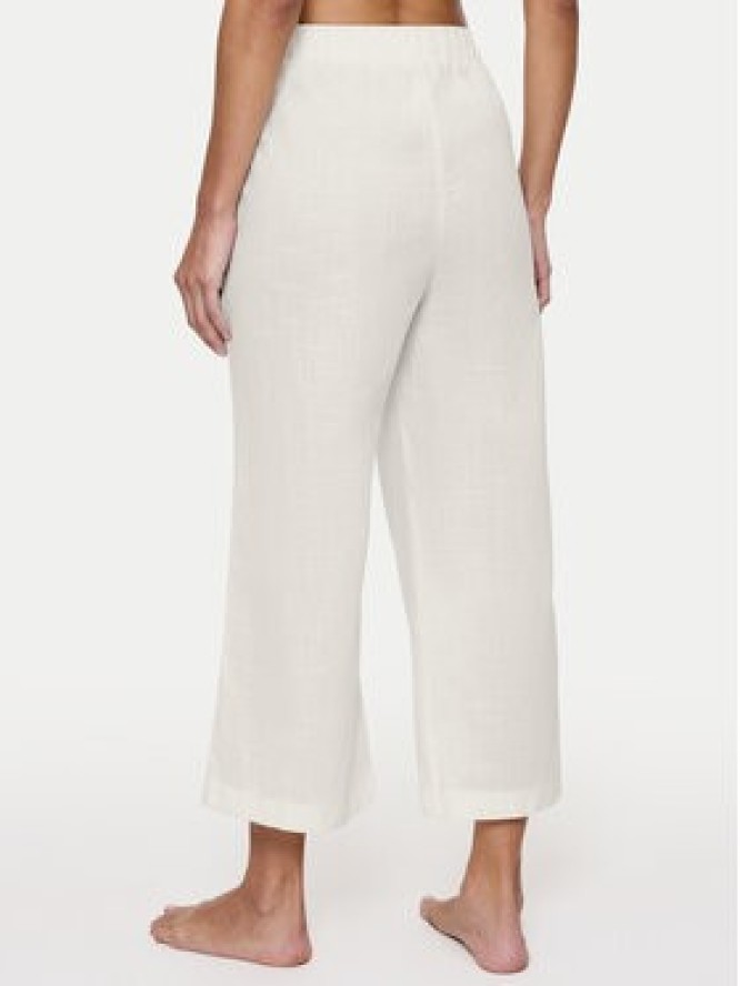 Triumph Spodnie materiałowe Summer 10222571 Écru Relaxed Fit