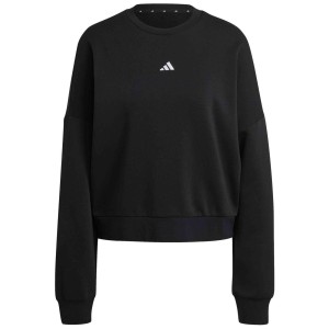 Bluza damska adidas Essentials Small Logo Feelcozy - czarna, luźny krój