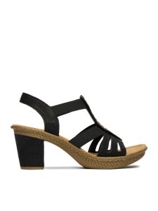 Rieker Sandały CEO-66526-00 Czarny