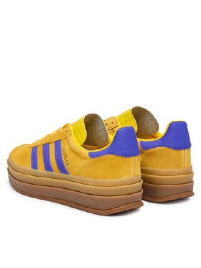 adidas Sneakersy Gazelle Bold KI7212 Żółty