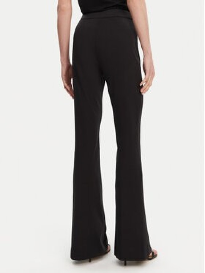 Fracomina Spodnie materiałowe FR25SVA006W51501 Czarny Flare Fit