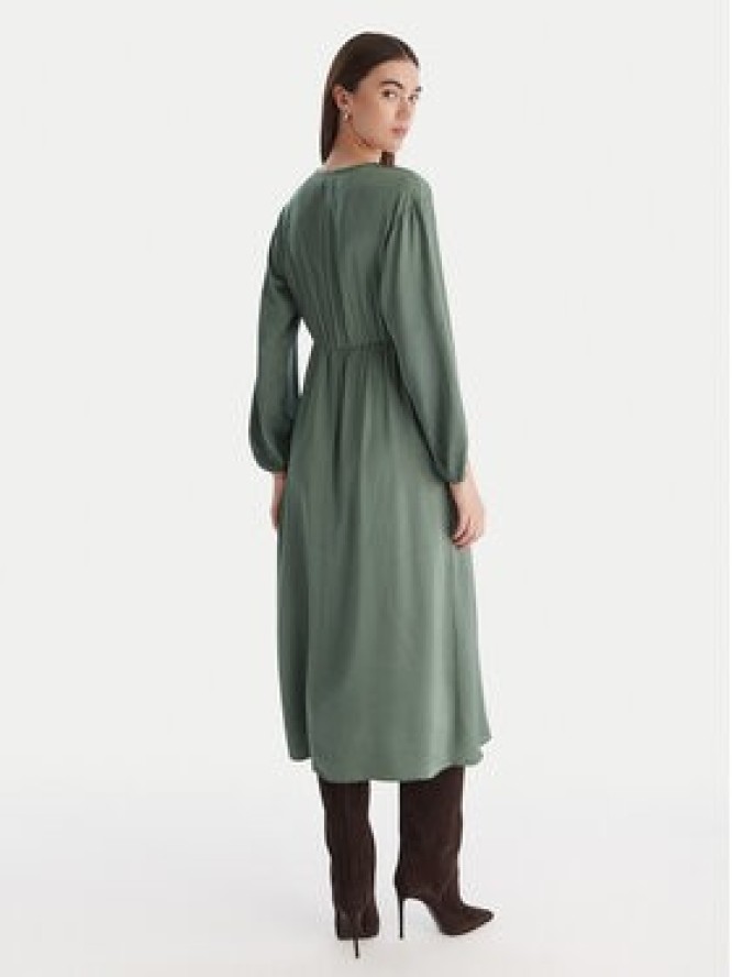 ViCOLO Sukienka koktajlowa TF0250 Zielony Regular Fit