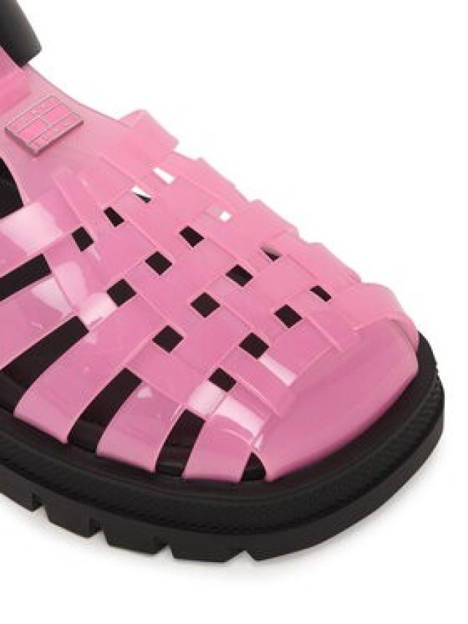 Tommy Jeans Sandały Tjw Jelly Fisherman Sandal EN0EN02949 Różowy