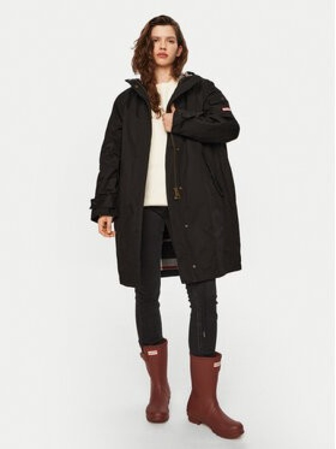 Hunter Parka Hanley HARW0015242 Czarny Regular Fit
