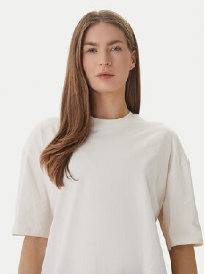 The North Face T-Shirt Essential Simple Dome NF0A8EVX Beżowy Loose Fit