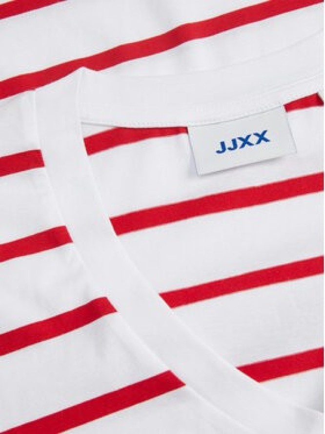 JJXX T-Shirt Annie 12257577 Biały Regular Fit