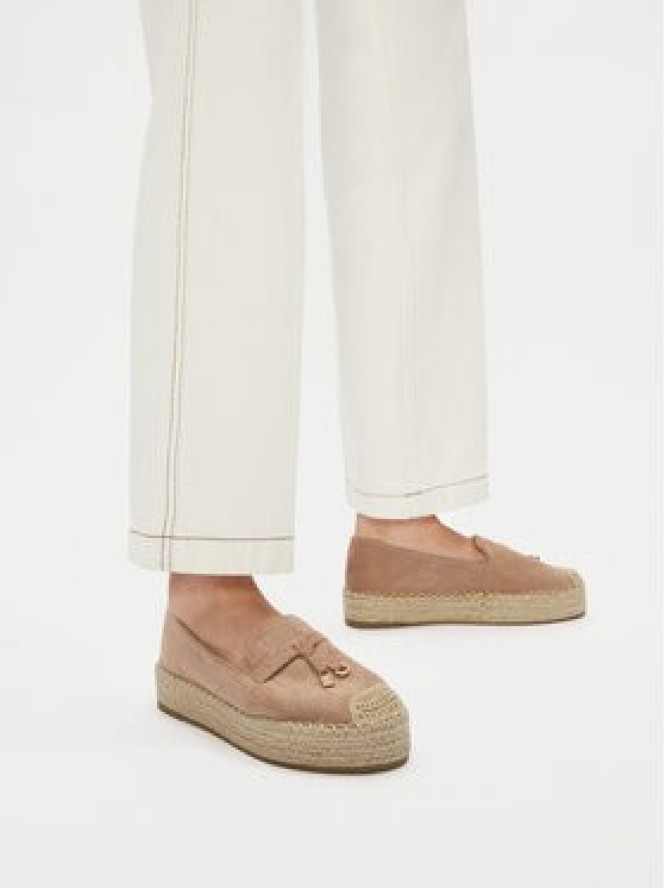 JENNY Espadryle WSS990-259 Beżowy