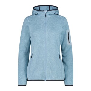 Grube Fleece z kapturem kobieta CMP Knit-Tech