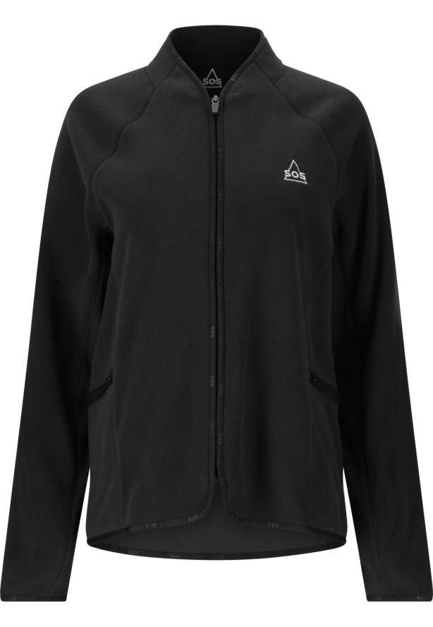 Polar damski zapinany na zamek SOS Hakuba Polartec
