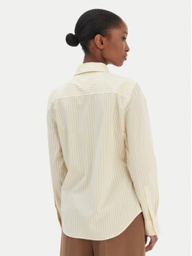 Tommy Hilfiger Koszula Ess WW0WW47169 Żółty Regular Fit