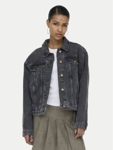 ONLY Kurtka jeansowa Harper 15363548 Czarny Regular Fit