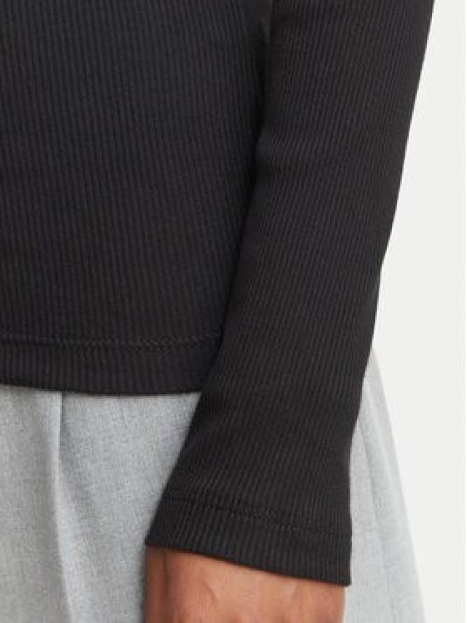 Lacoste Bluzka TF3164 Czarny Slim Fit
