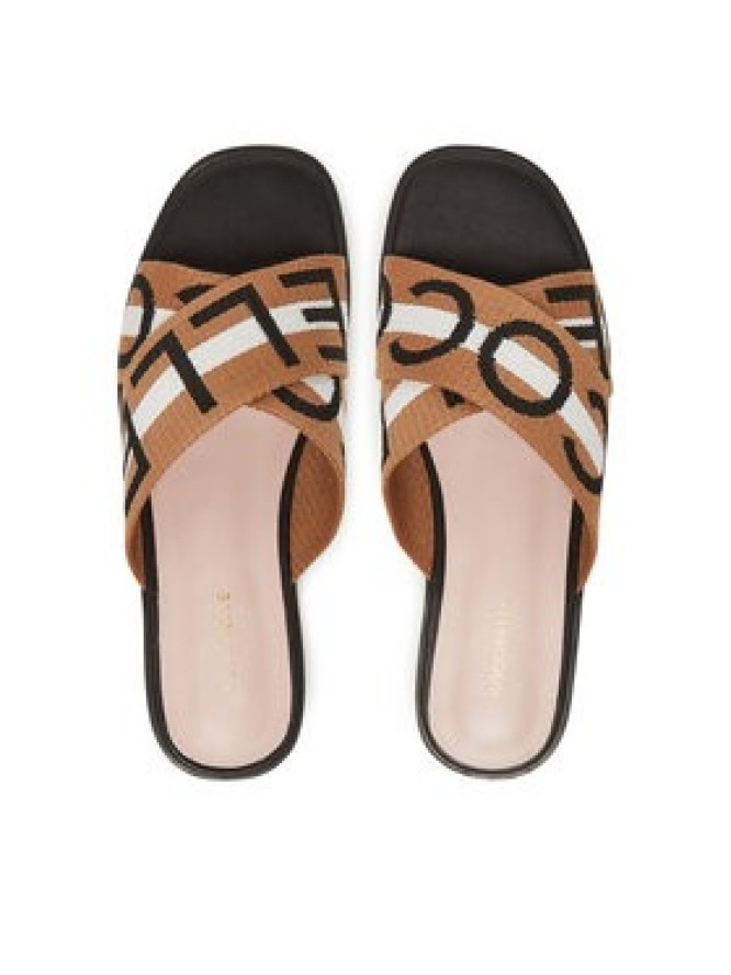 Coccinelle Klapki E4 S07 17 01 01 Beżowy